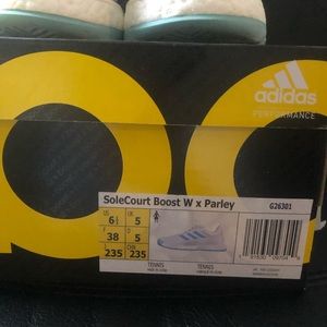 ADIDAS WOMEN SOLECOURT PARLEY SHOES